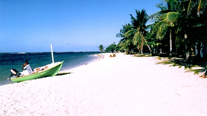 guadeloupe, beaches, le moule