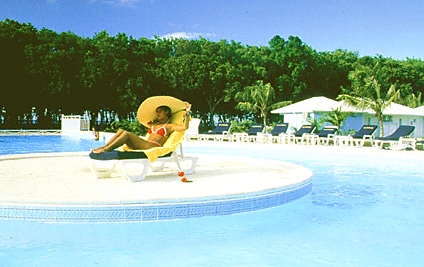 Marie-Galante, Hôtel Cohoba pool