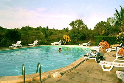 Marie-Galante, poolside at Village de Ménard