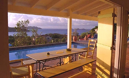 st barthelemy, Villa Iguana
