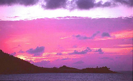 French St. Martin / Saint Martin / Sunset at Pointe Molly Smith